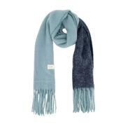 Colorblock Sjaal Zusss , Blue , Dames