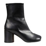 Stijlvolle Enkellaars voor Vrouwen MM6 Maison Margiela , Black , Dames