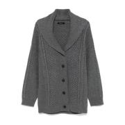 Grijze Sweater Collectie Fabiana Filippi , Gray , Dames