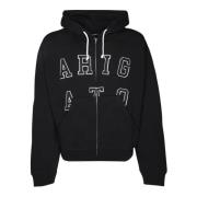 Grafische Logo Hoodie Zwart Axel Arigato , Black , Heren