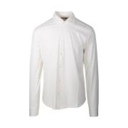 Ecru Shirt Rt5102 Model Stijlvol Roberto Collina , White , Heren