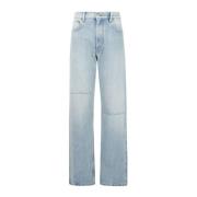 Stijlvolle Broek met 5 Zakken MM6 Maison Margiela , Blue , Dames