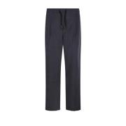 Gewassen Zwarte Sweatpant A Paper Kid , Black , Heren