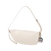 Schild Slingertas met Parel Detail Burberry , Beige , Dames