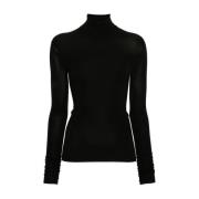 Stijlvolle Top voor Vrouwen Philosophy di Lorenzo Serafini , Black , D...