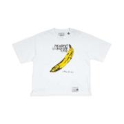 Wit Logo Print Katoenen T-shirt Mihara Yasuhiro , White , Heren