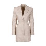 Beige Bari Jacket Jacquemus , Beige , Dames