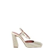 Jonquil Crystals Charlotte Pump Amina Muaddi , White , Dames