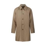 Trenchcoat met Teddy Detail Burberry , Brown , Heren