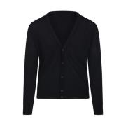 Zwarte Cardigan voor Vrouwen Emporio Armani , Black , Heren