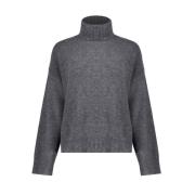 Stijlvolle Rollneck Pullover Geisha , Gray , Dames