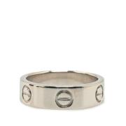 Pre-owned White Gold rings Cartier Vintage , Gray , Dames