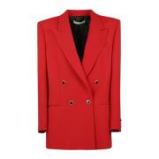 Stijlvolle Wollen Jas Alessandra Rich , Red , Dames