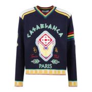 Klassieke Fraternity Jumper voor Mannen Casablanca , Blue , Heren