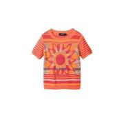 Lucca Dames T-Shirt Desigual , Pink , Dames