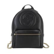 Pre-owned Leather gucci-bags Gucci Vintage , Black , Dames