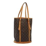 Pre-owned Canvas louis-vuitton-bags Louis Vuitton Vintage , Brown , Da...