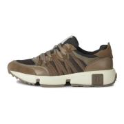 Trainers van technisch materiaal en leer Boggi Milano , Multicolor , H...