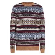 Fairisle Wolmix Geschenktrui Tommy Hilfiger , Multicolor , Heren