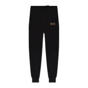 Sweatpants met geborduurd logo Versace Jeans Couture , Black , Dames