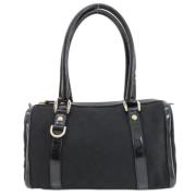 Pre-owned Canvas gucci-bags Gucci Vintage , Black , Dames