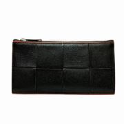 Pre-owned Leather wallets Bottega Veneta Vintage , Black , Dames