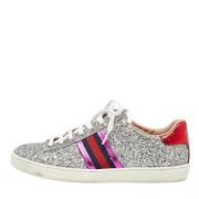 Pre-owned Leather sneakers Gucci Vintage , Multicolor , Dames