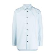 Casual wit overhemd Dries Van Noten , Blue , Heren