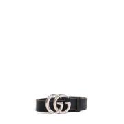 Pre-owned Leather belts Gucci Vintage , Black , Dames