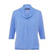 Lange mouw blouse NOSBlusenshirts Frank Walder , Blue , Dames