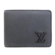 Pre-owned Fabric wallets Louis Vuitton Vintage , Gray , Dames