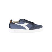 Stijlvolle Blauwe Contrast Sneakers Diadora , Blue , Dames