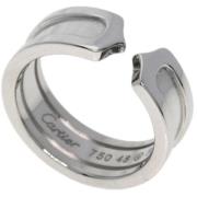 Pre-owned White Gold rings Cartier Vintage , Gray , Dames