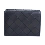 Pre-owned Leather wallets Bottega Veneta Vintage , Black , Dames