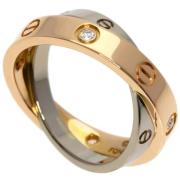 Pre-owned Rose Gold rings Cartier Vintage , Yellow , Dames