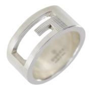 Pre-owned Silver rings Gucci Vintage , Gray , Dames