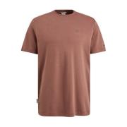 Korte mouw regular fit T-shirt Cast Iron , Brown , Heren