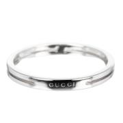 Pre-owned Silver rings Gucci Vintage , Gray , Dames