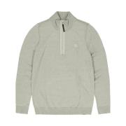 Blauwe Sweatshirt Clifden Halfzip Butcher of Blue , Green , Heren