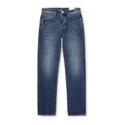 Slim Fit Denim Broek Fortela , Blue , Heren