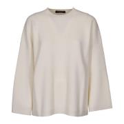 Stijlvolle Sweater Collectie Fabiana Filippi , Beige , Dames