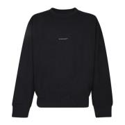 Zwarte Sweatshirt Verhoog Stijl Aw24 Givenchy , Black , Heren