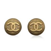 Pre-owned Metal chanel-jewelry Chanel Vintage , Yellow , Dames