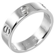 Pre-owned Platinum rings Cartier Vintage , Gray , Dames