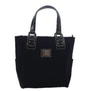 Pre-owned Canvas handbags Burberry Vintage , Black , Dames