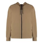 Verstelbare Windbreaker Jas met Elastaan en Polyester Hugo Boss , Beig...