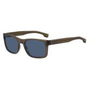 Bruin/Blauw Zonnebril 1569/S Hugo Boss , Brown , Heren