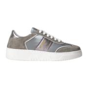 Grijze Suède Sneakers voor Vrouwen Saint Sneakers , Gray , Dames