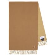 Dubbelzijdige vossensjaal Maison Kitsuné , Beige , Heren