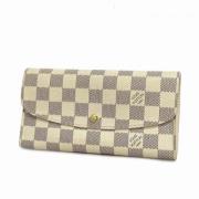 Pre-owned Fabric wallets Louis Vuitton Vintage , White , Dames